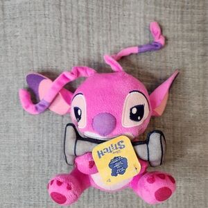 Disney Stitch That’s So Stich Angel Small 7-inch Plush Stuffie Pink Alien Kids